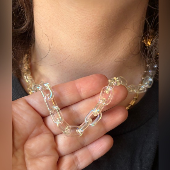 The Vintage Royalty Jewelry - The Vintage Royalty Holographic Link Necklace